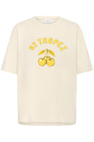Saint Tropez Octavia Graphic T-Shirt - Crème