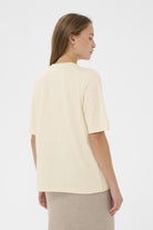 Saint Tropez Octavia Graphic T-Shirt - Crème