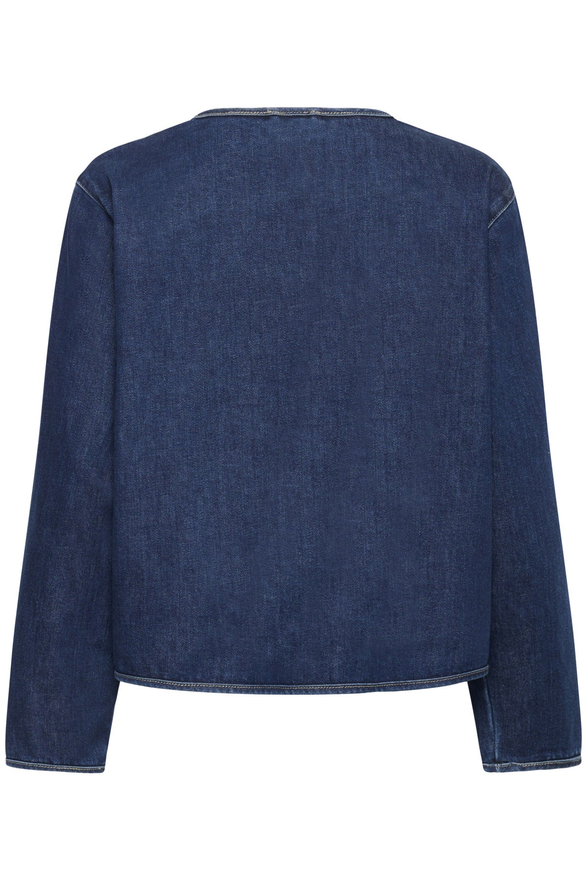 Saint Tropez Oivy Denim Jacket - Medium Blue Denim