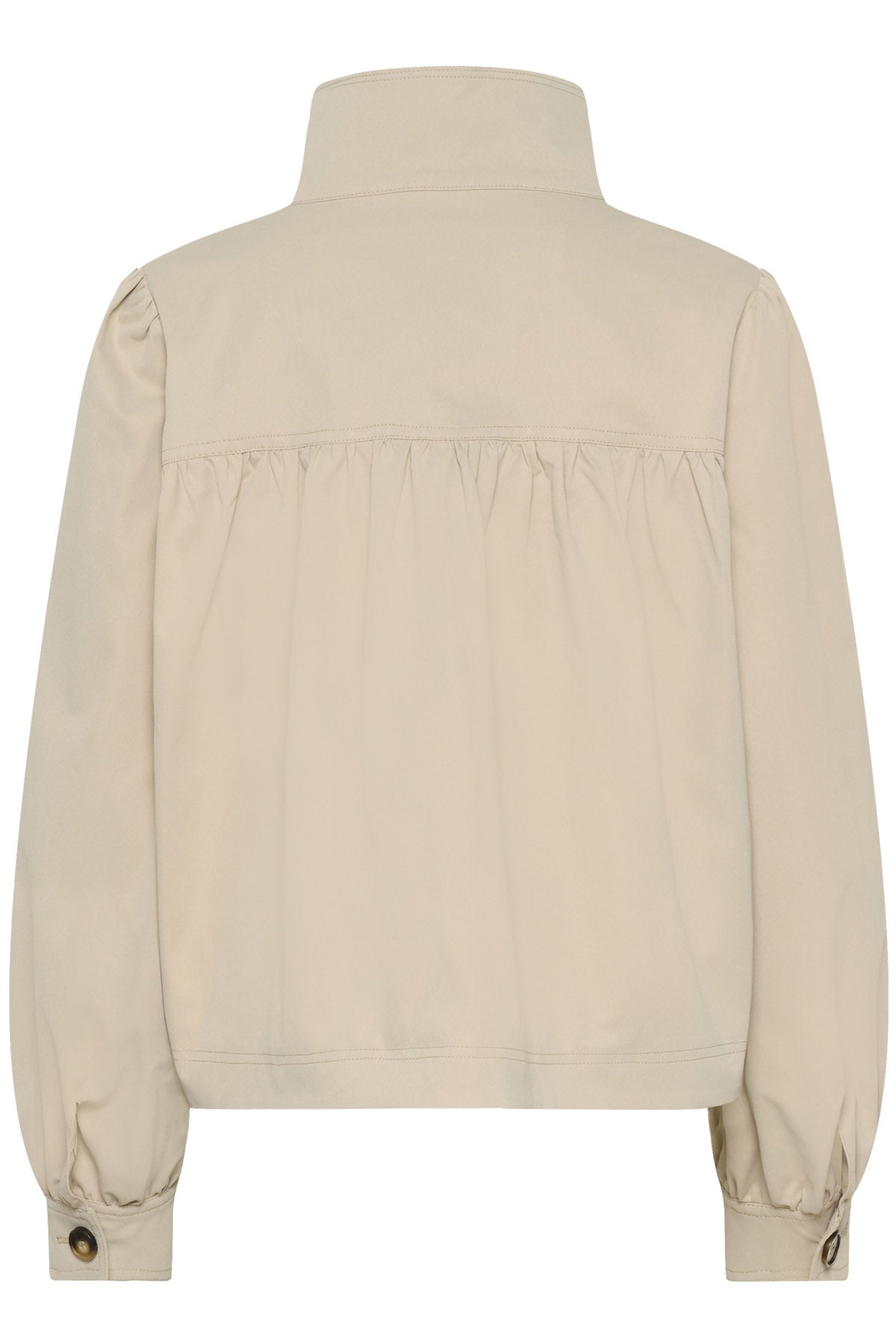 Saint Tropez Olina Cropped Jacket - Oxford Tan