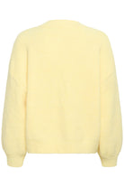 Saint Tropez Ottoline V-Neck Jumper - Lemon Drop Melange