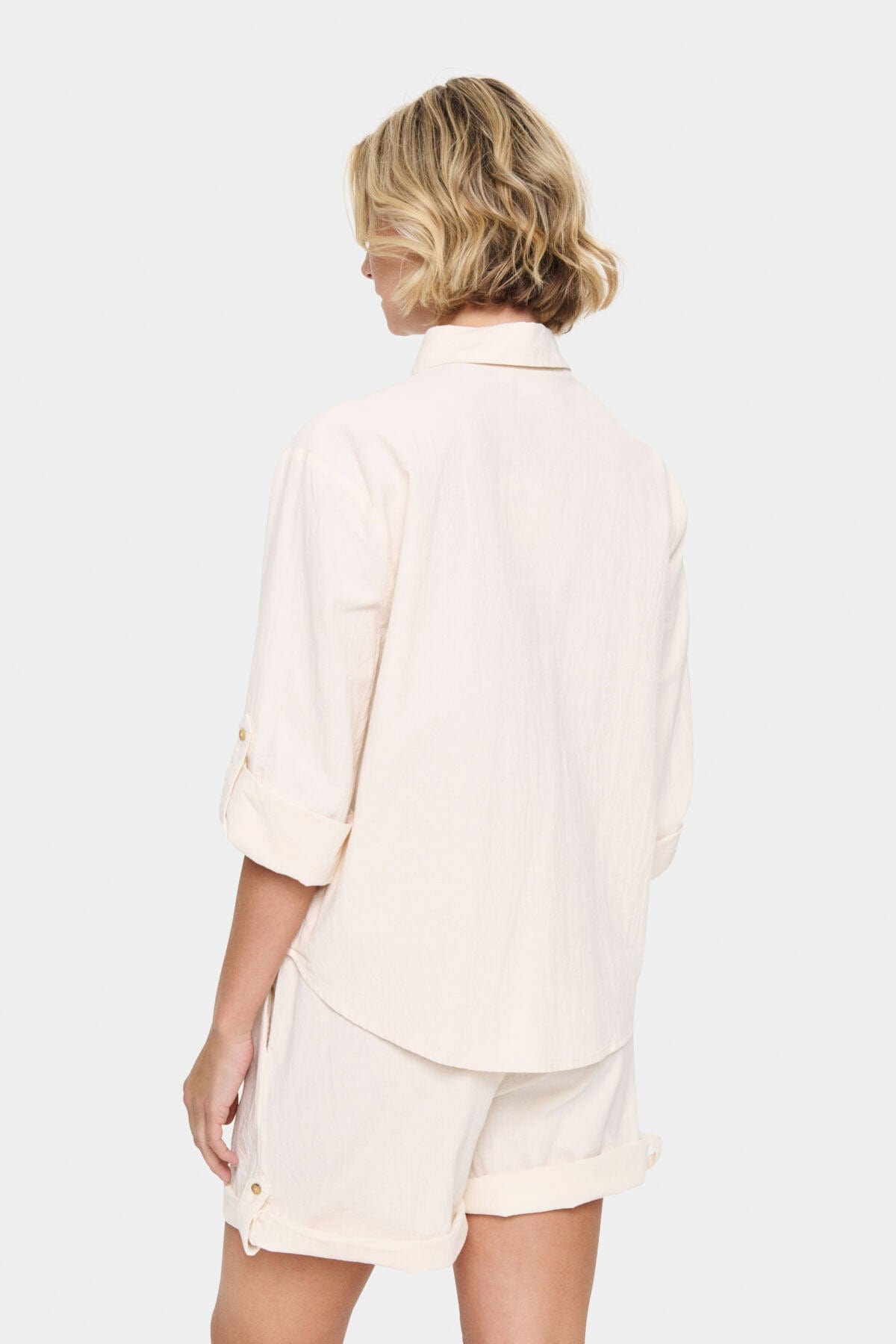 Saint Tropez Zalinda Cotton Shirt - Ice