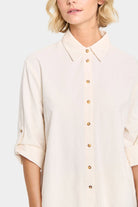 Saint Tropez Zalinda Cotton Shirt - Ice
