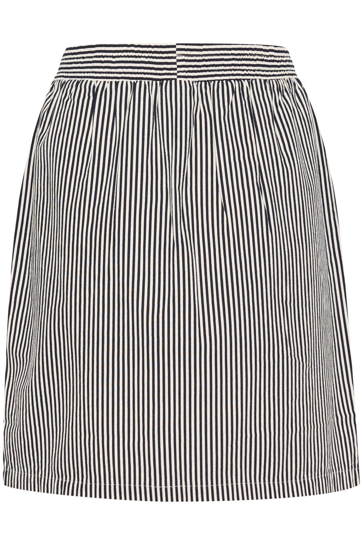 Saint Tropez Zalinda Cotton Stripe Skirt - Ice Nightsky Stripe