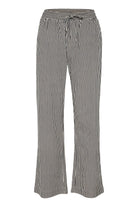Saint Tropez Zalinda Cotton Stripe Trousers - Ice Nightsky Stripe