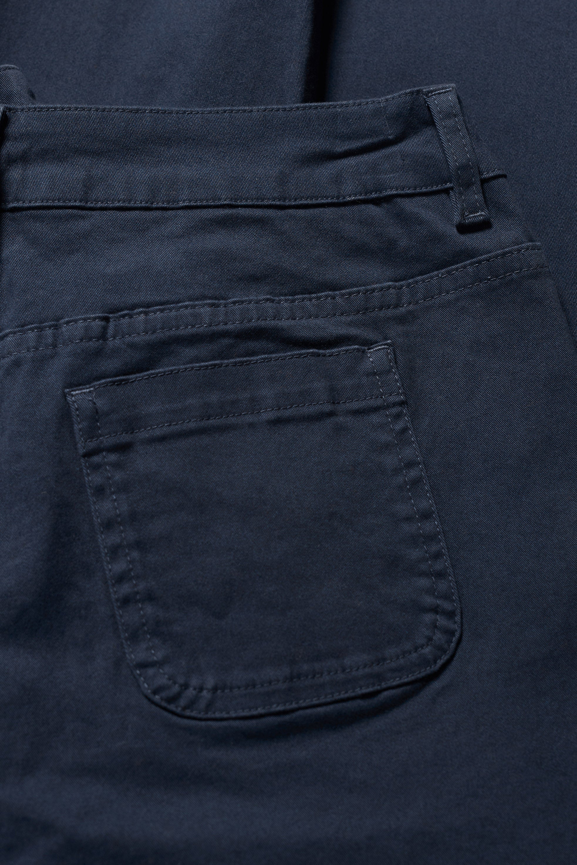 Seasalt Albert Quay Slim Leg Cropped Trousers - Maritime