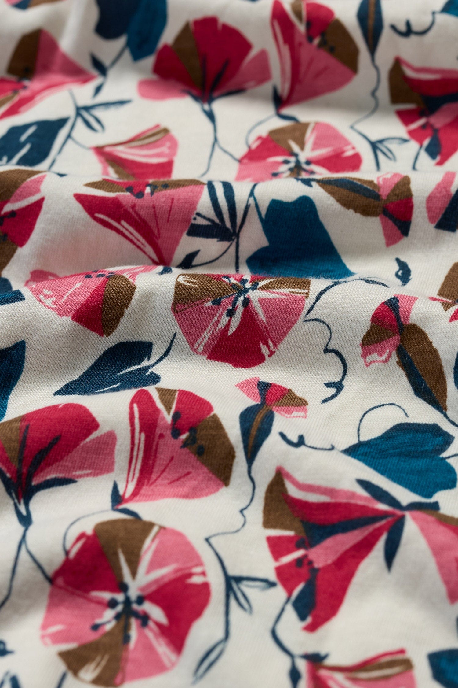 Seasalt Appletree T-Shirt - Parasol Floral Chalk