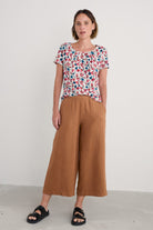 Seasalt Appletree T-Shirt - Parasol Floral Chalk