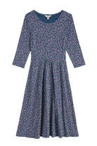 Seasalt April Dress - Flax Flower Bright Orchid