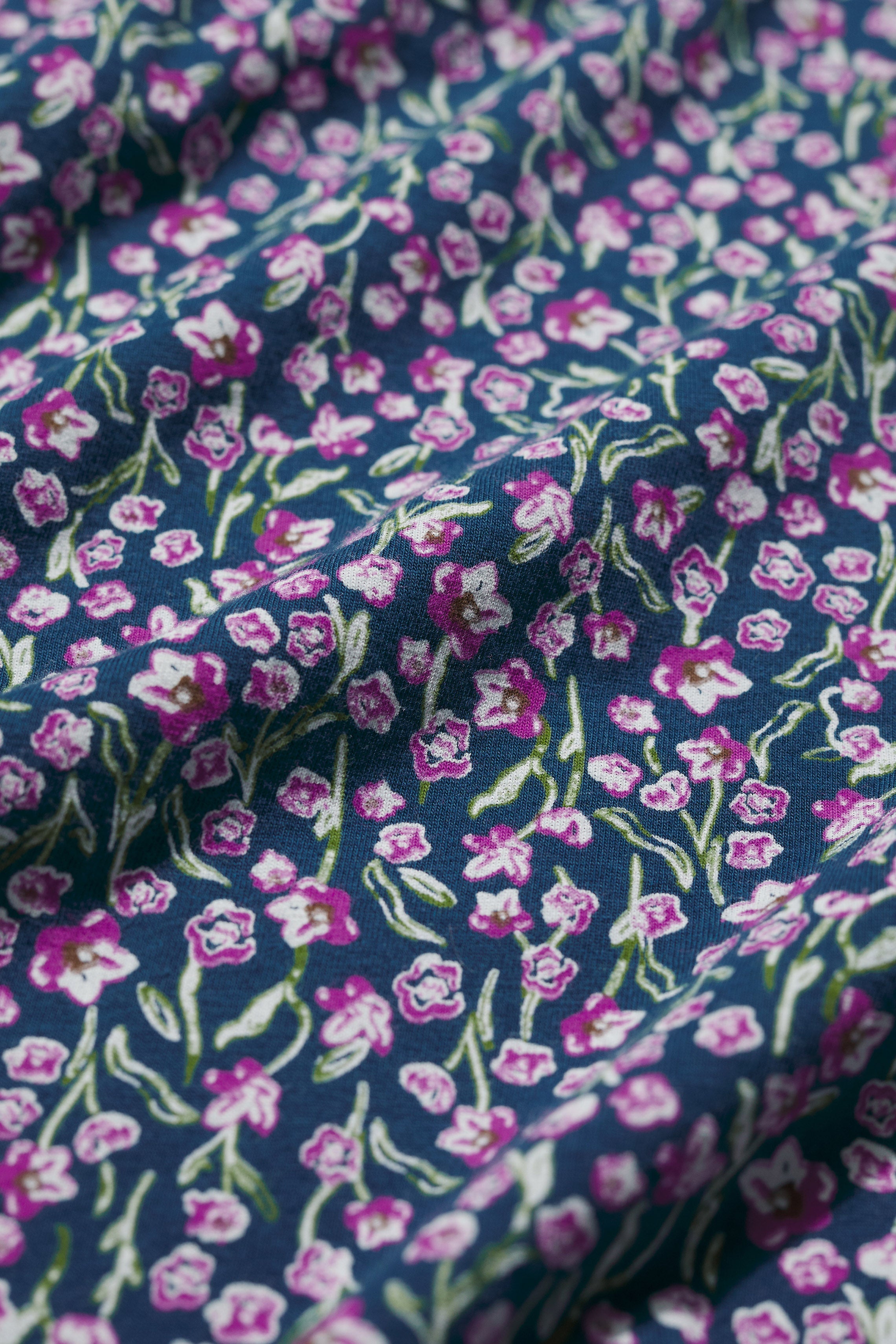 Seasalt April Dress - Flax Flower Bright Orchid