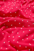 Seasalt April Short Sleeve Dress - Rustic Spot Raspberry