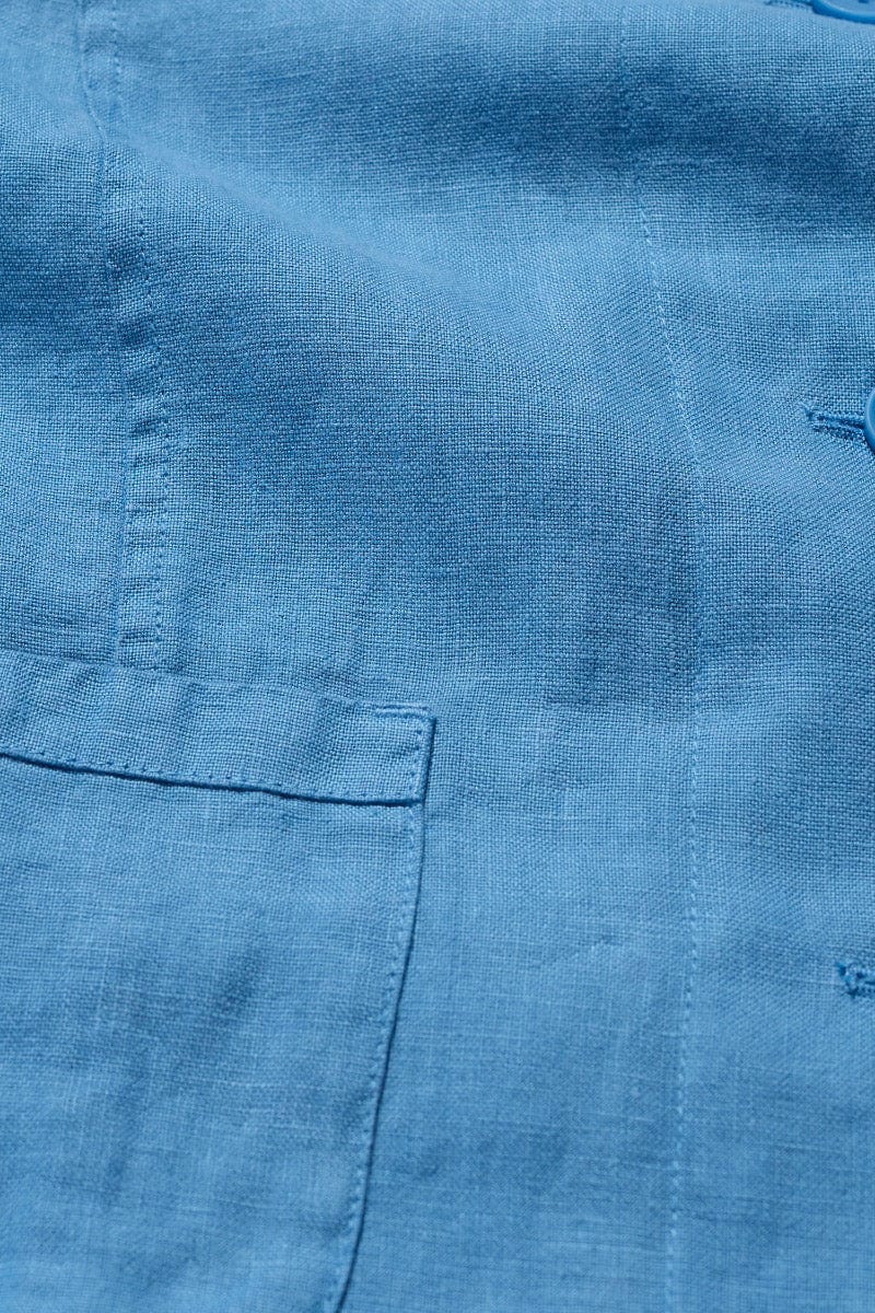 Seasalt Arame Linen Jacket - Clear Sky