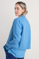 Seasalt Arame Linen Jacket - Clear Sky