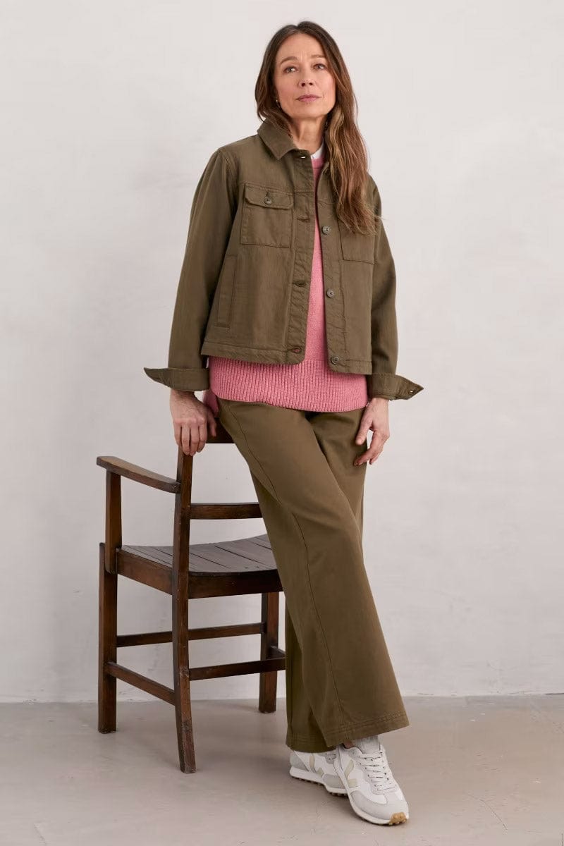 Seasalt Ballad Jacket - Dark Seagrass