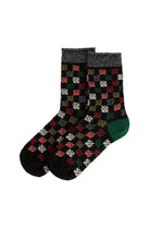 Seasalt Bamboo Snowy Scenes Socks - Bauble Stamp Loch B-AC18444_39031_OS