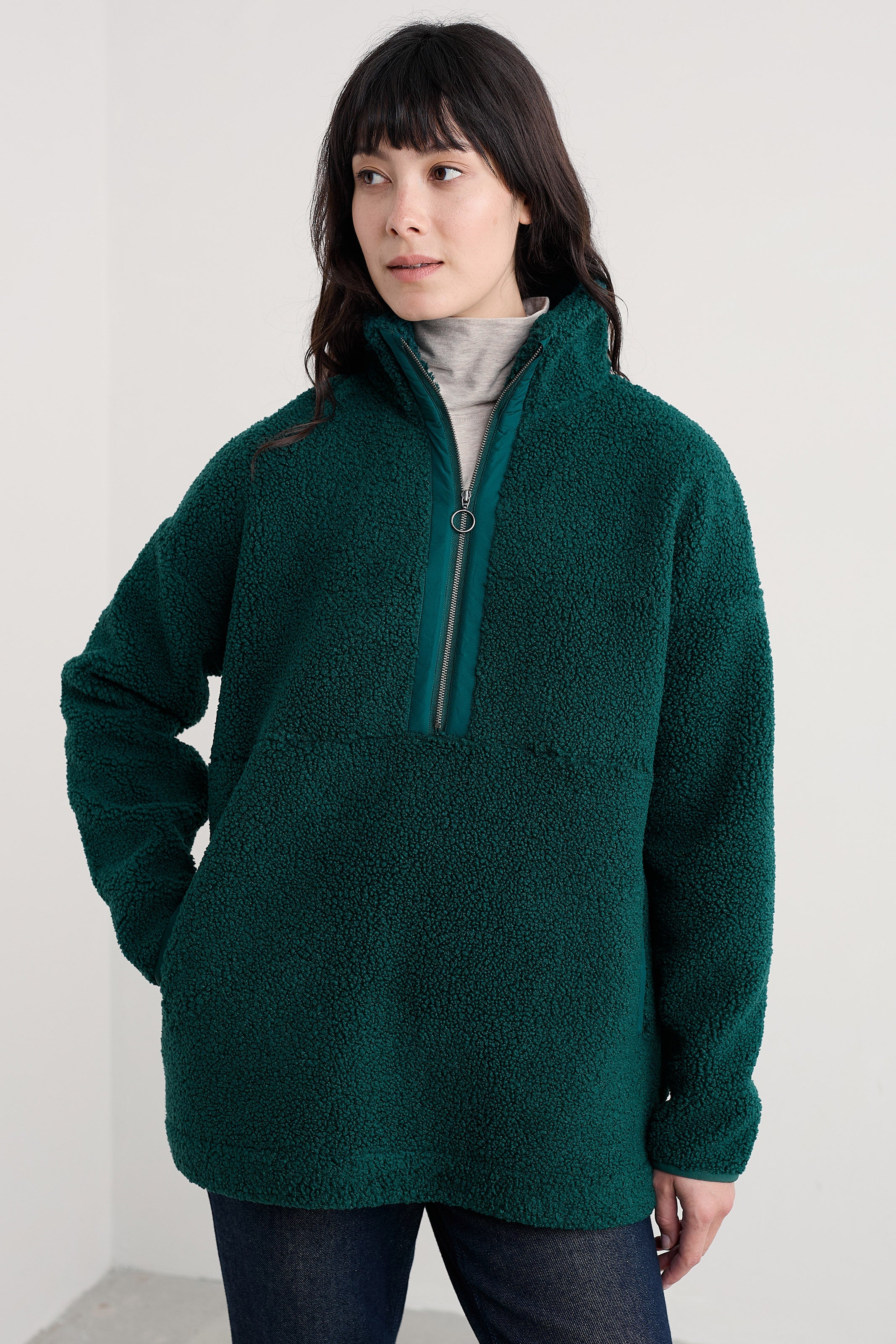 Seasalt Barnaloft Fleece - Verte