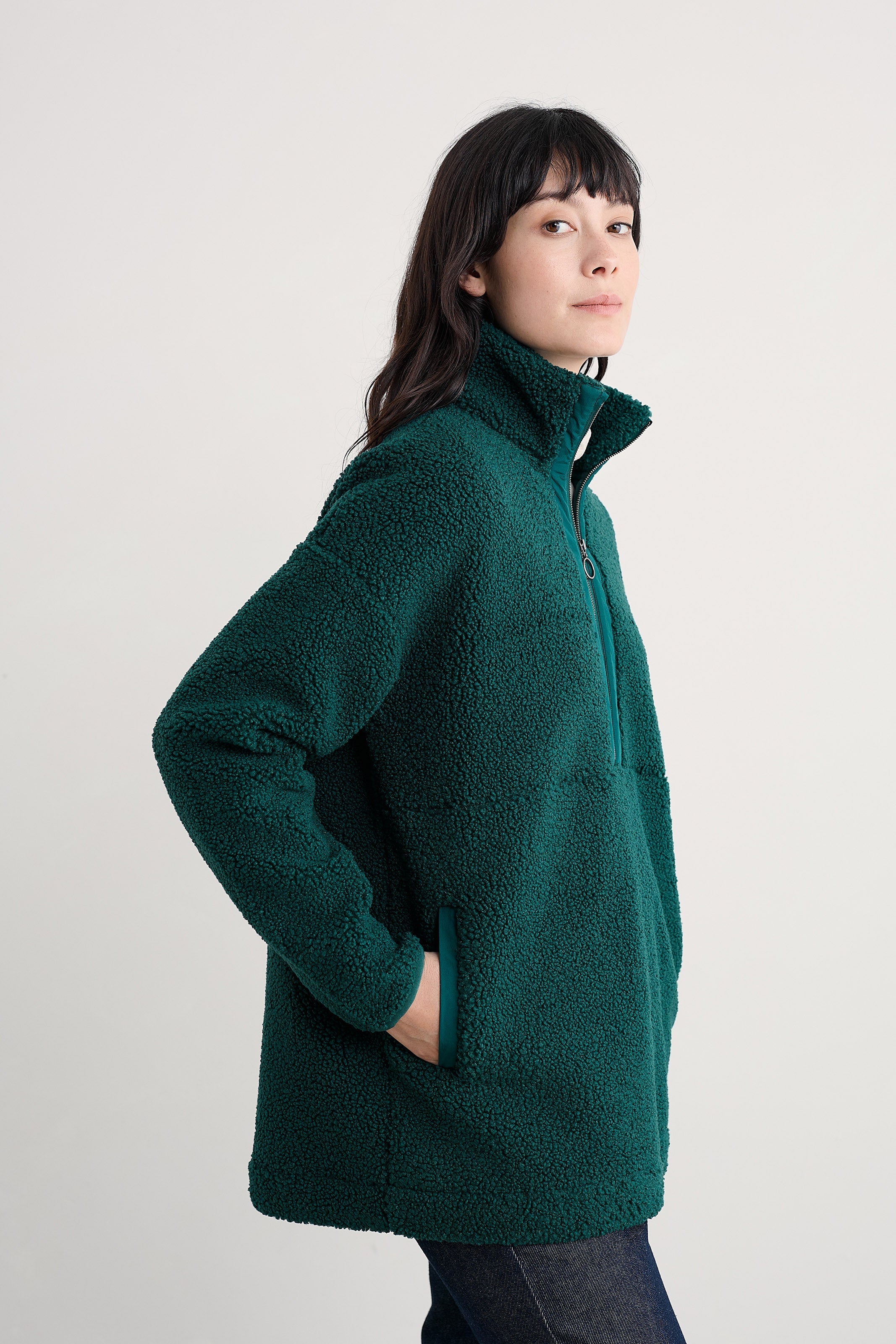 Seasalt Barnaloft Fleece - Verte