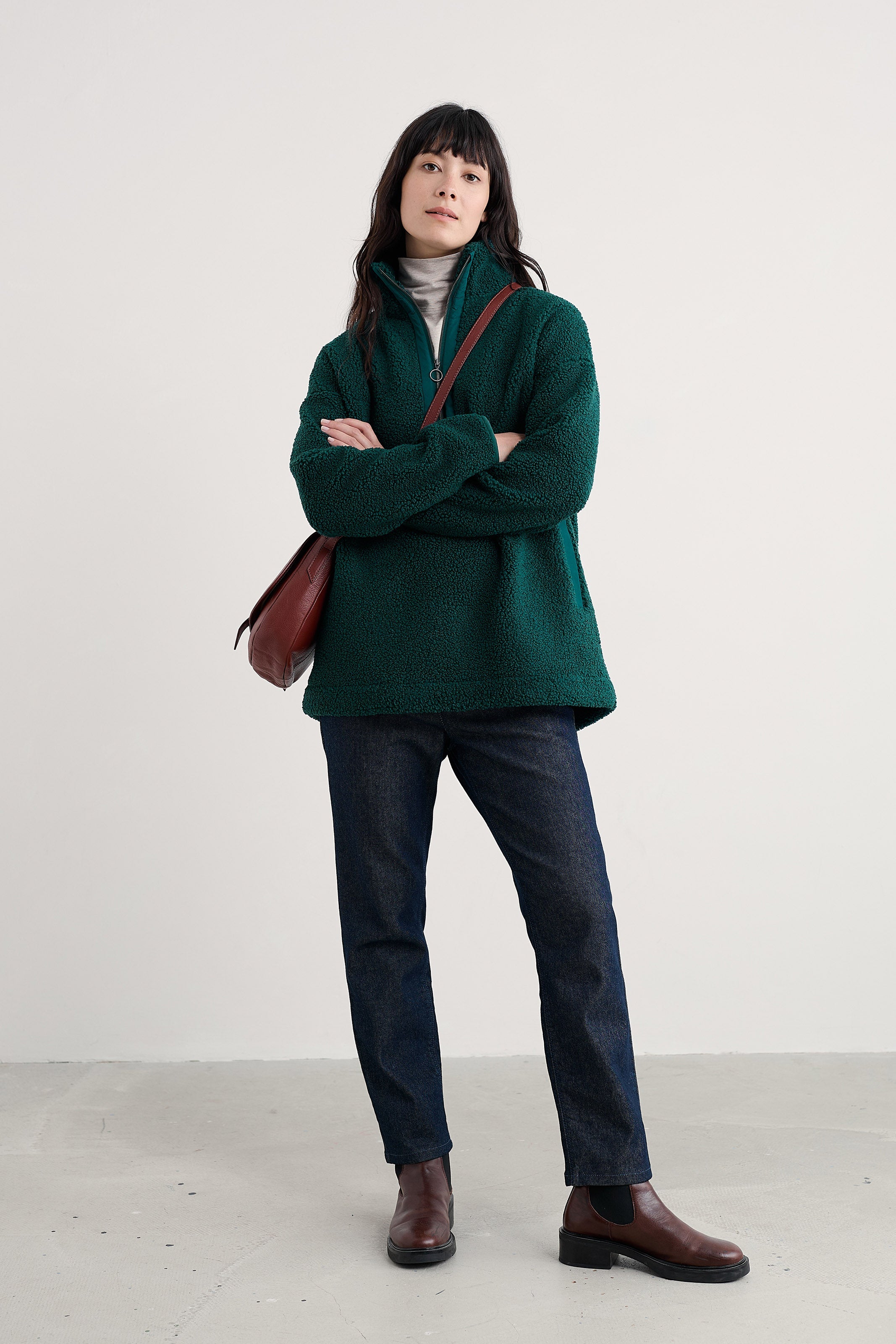 Seasalt Barnaloft Fleece - Verte