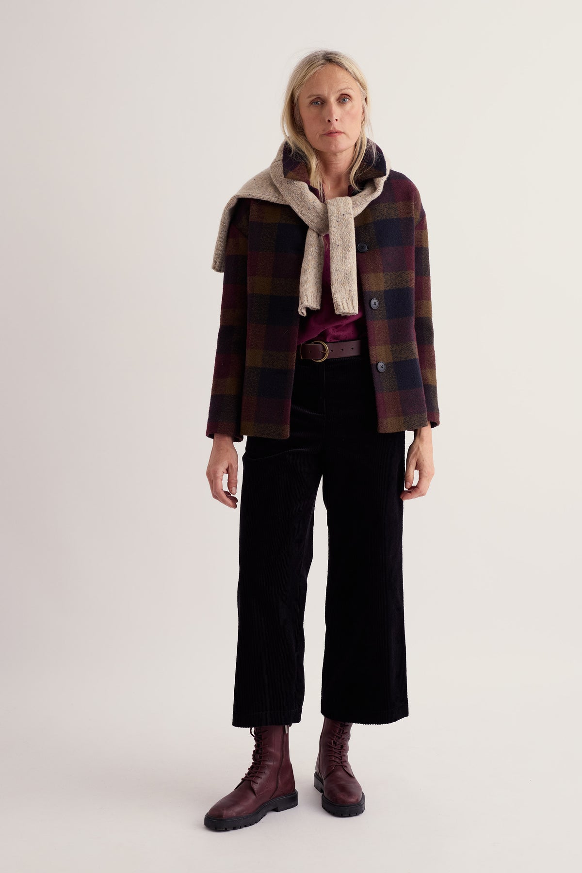 Seasalt Beamwind Coat - Hawkpit Inkwell