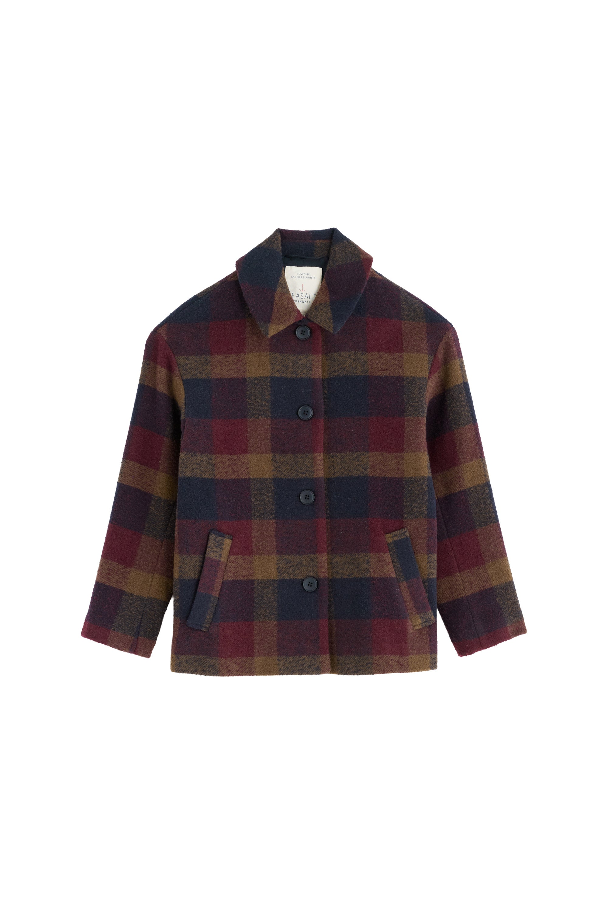 Seasalt Beamwind Coat - Hawkpit Inkwell