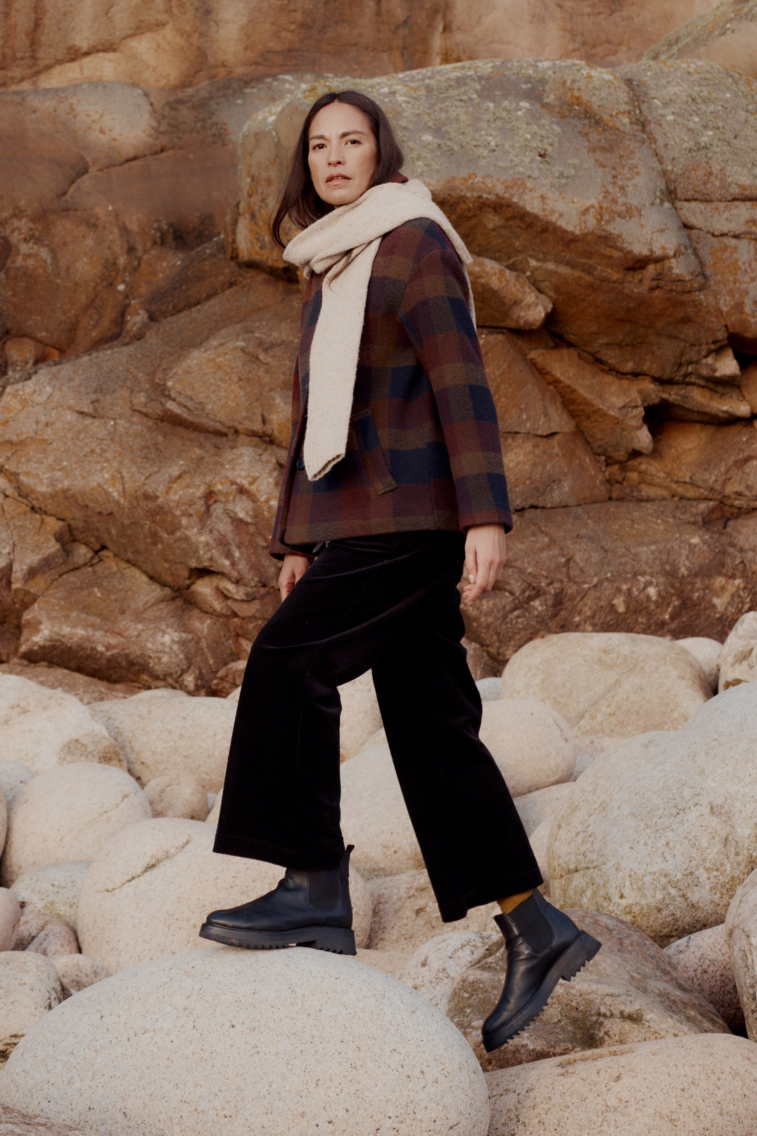 Seasalt Beamwind Coat - Hawkpit Inkwell