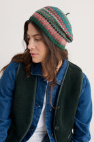 Seasalt Bramble Jelly Beret - Weaving Needle Dark Forage B-AC31210_36549_OS