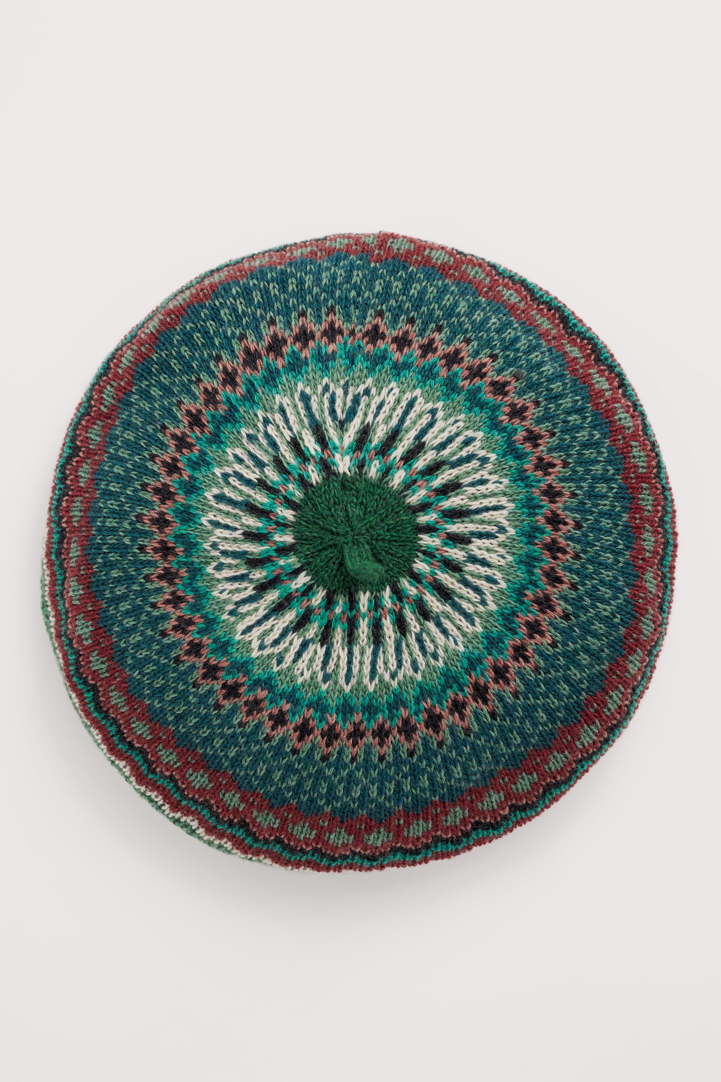 Seasalt Bramble Jelly Beret - Weaving Needle Dark Forage B-AC31210_36549_OS