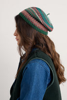 Seasalt Bramble Jelly Beret - Weaving Needle Dark Forage B-AC31210_36549_OS