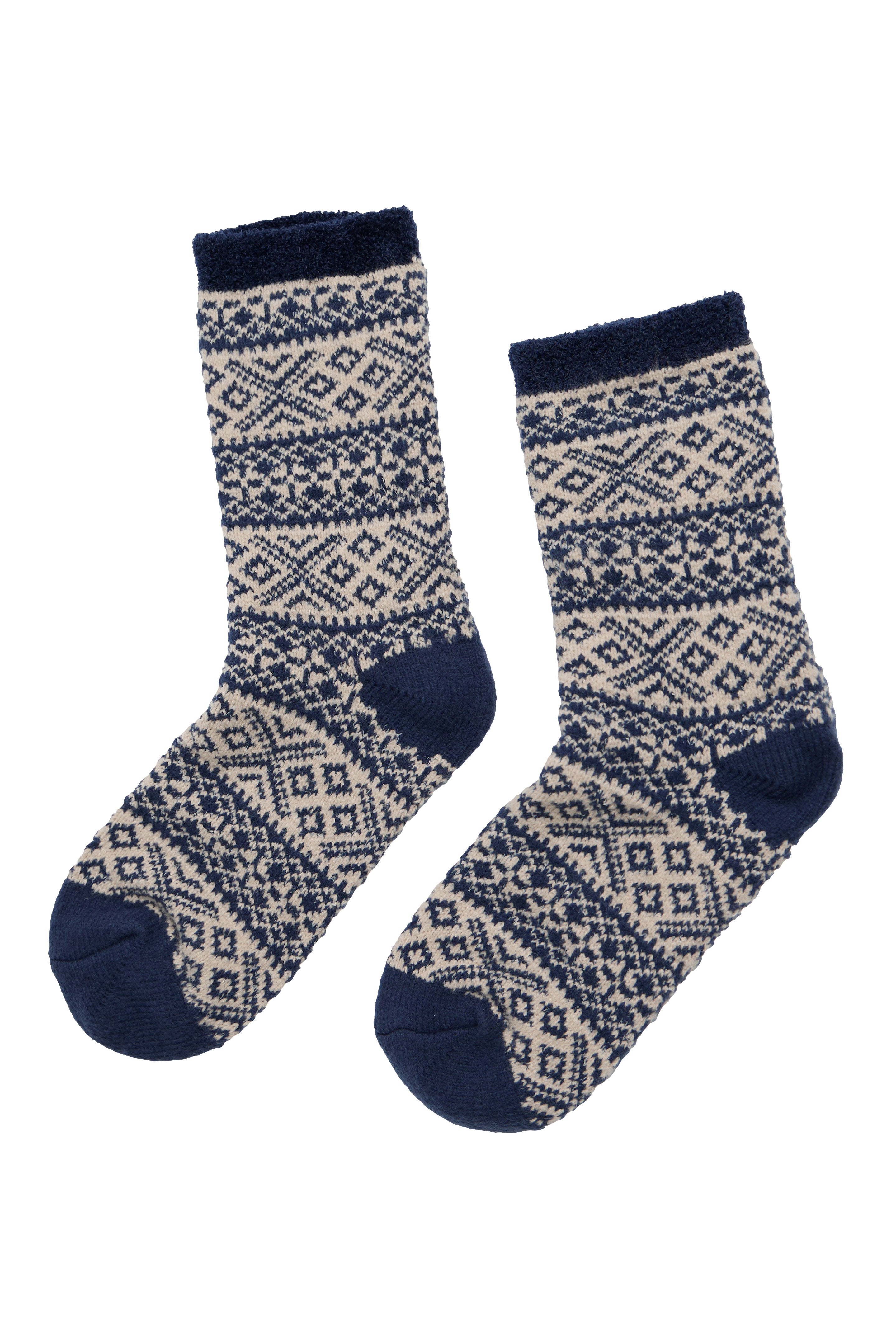Seasalt Cabin Socks - Falling Flake Maritime B-AC31034_36559_OS