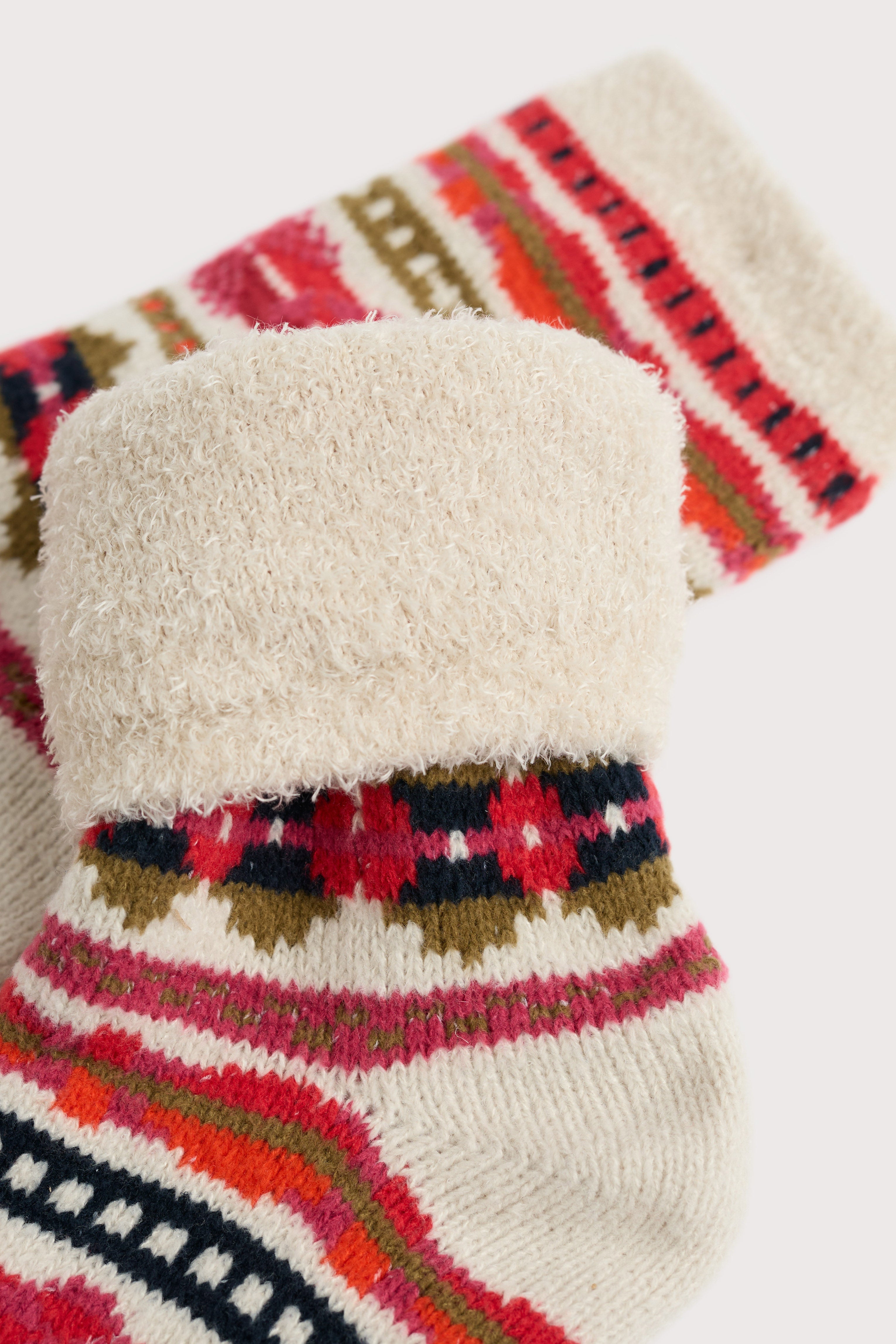 Seasalt Cabin Socks - Scillia Aran Multi B-AC35086_36620_OS