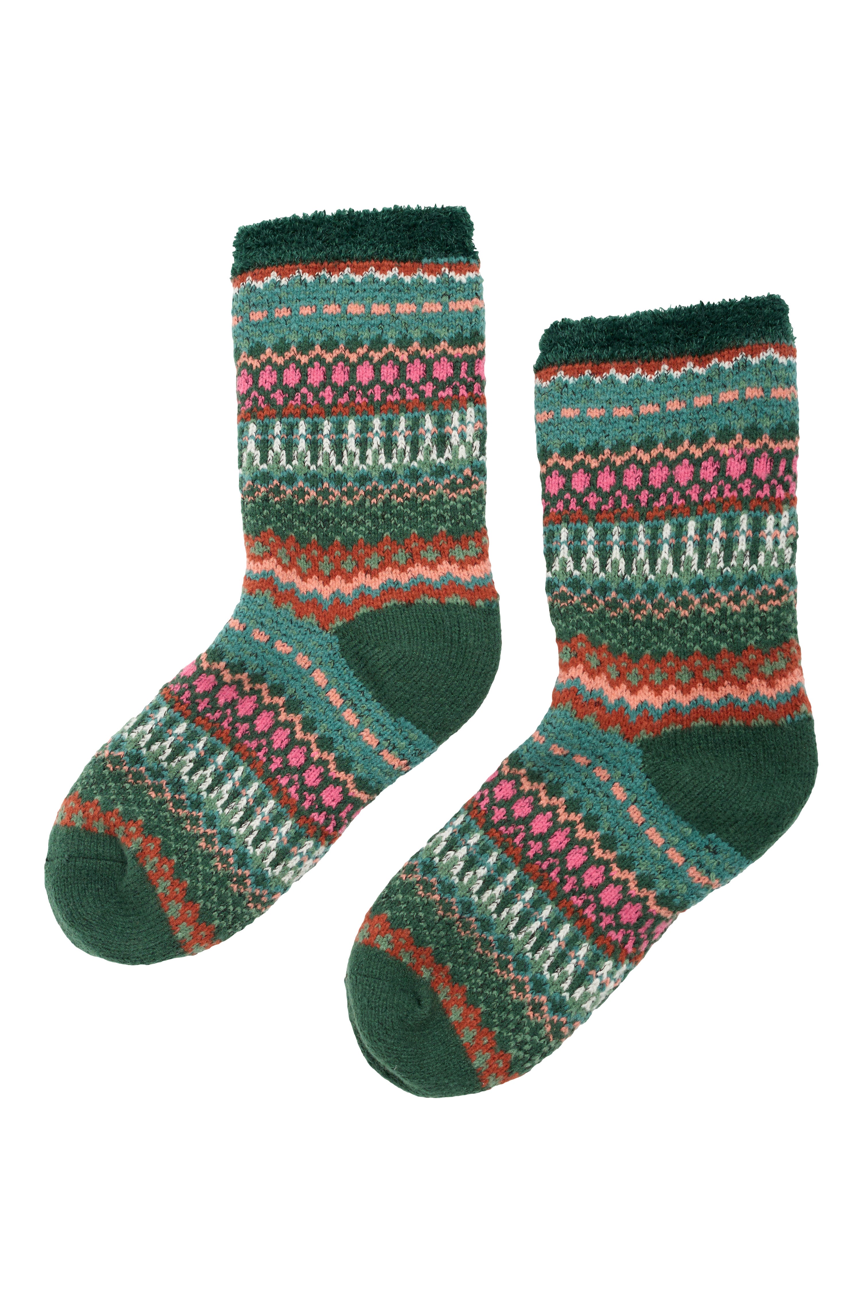 Seasalt Cabin Socks - Weaving Needle Dark Forage B-AC35086_36549_OS