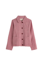 Seasalt Carnon Downs Jacket - Gingham Scarlet