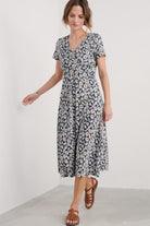 Seasalt Chapelle Dress - Scatter Daisy Maritime