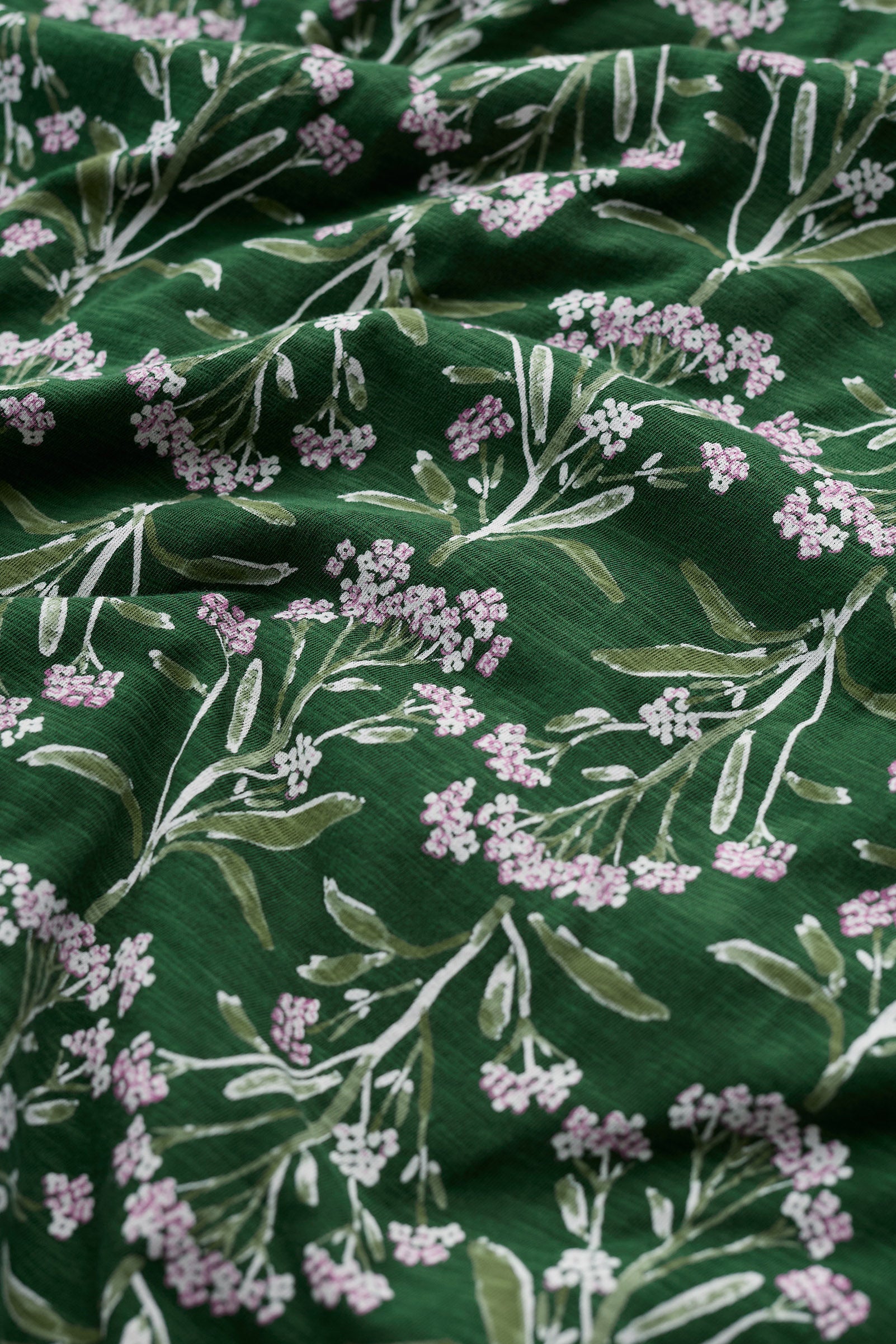 Seasalt Chateaux Cotton Midi Dress - Yarrow Study Treetop
