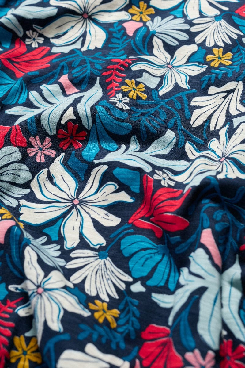 Seasalt Chateaux Dress - Seaweed Flower Maritime