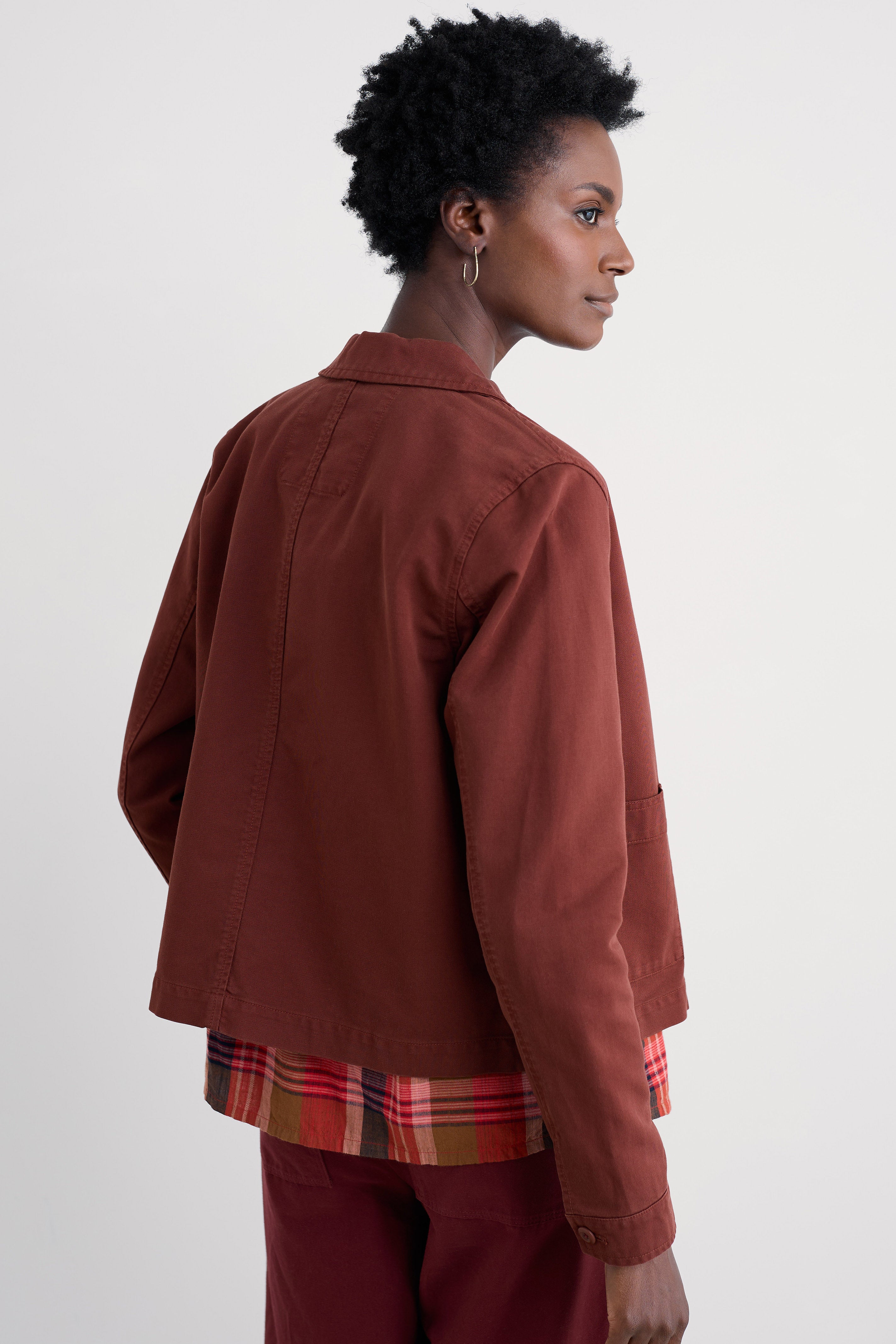 Seasalt Coombe Lane Cotton Jacket - Oakwood
