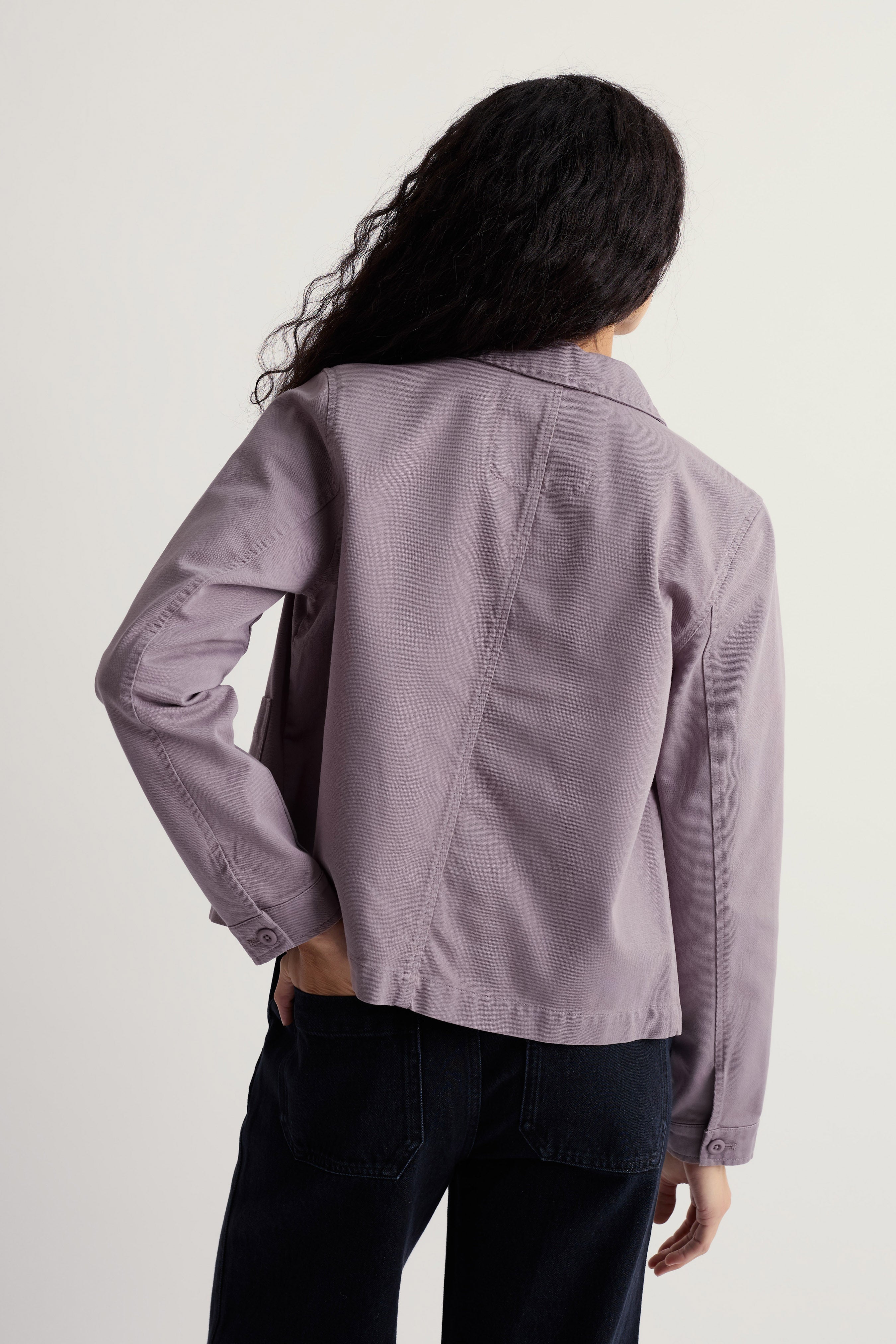 Seasalt Coombe Lane Jacket - Grape Thistle