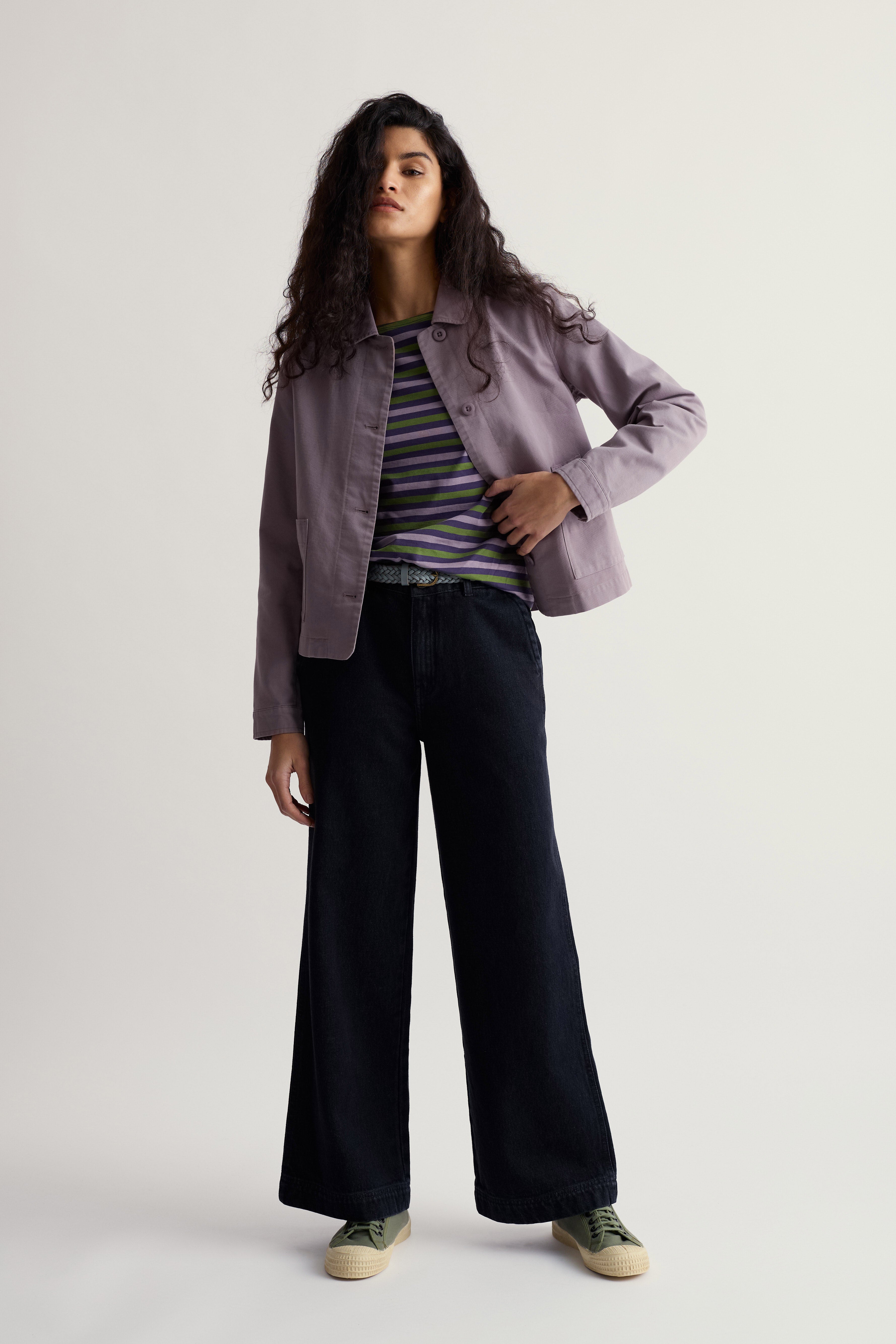 Seasalt Coombe Lane Jacket - Grape Thistle