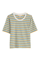 Seasalt Copseland Striped T-Shirt - Pellitras Turmeric