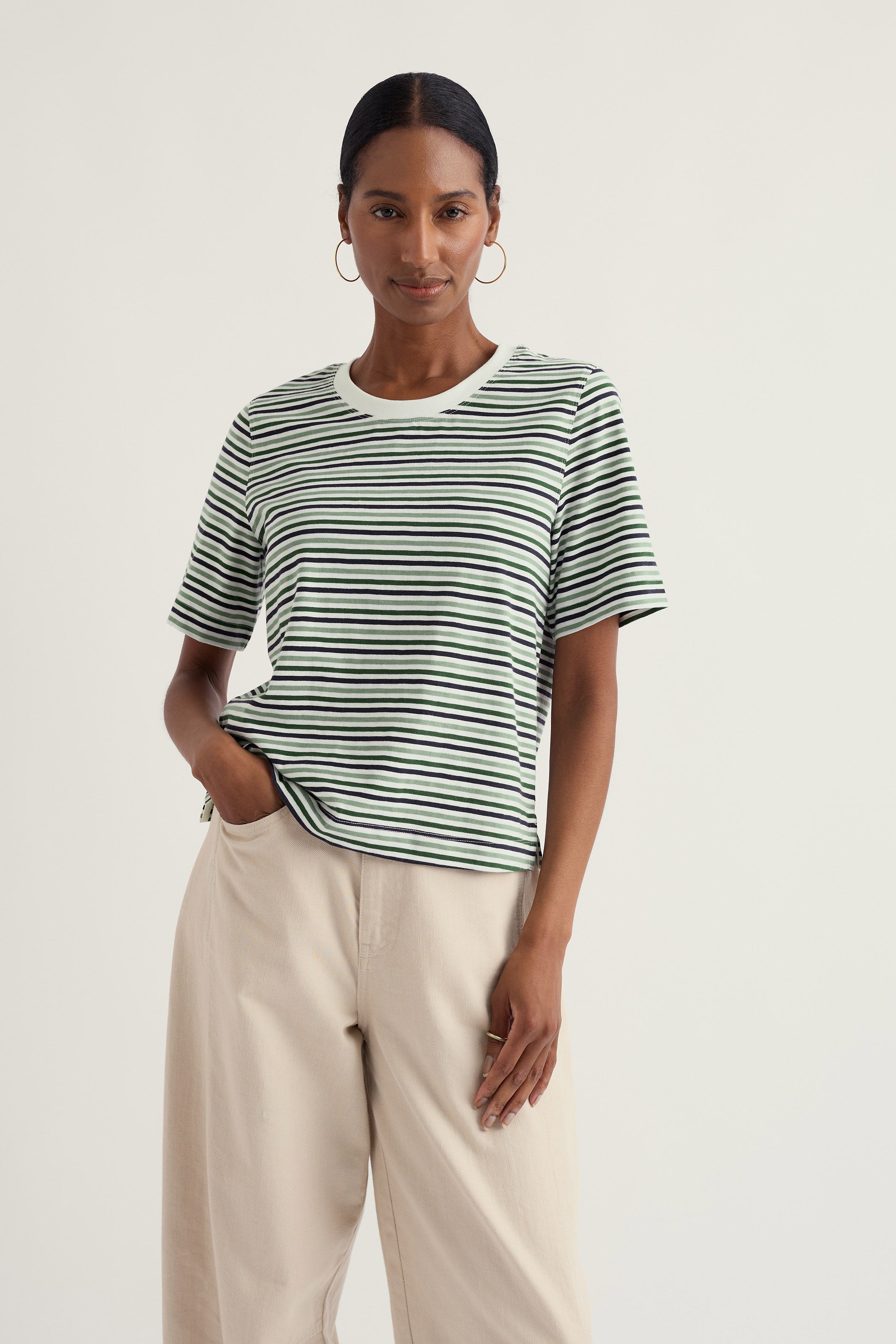 Seasalt Copseland T-Shirt - Pellitras Treetop