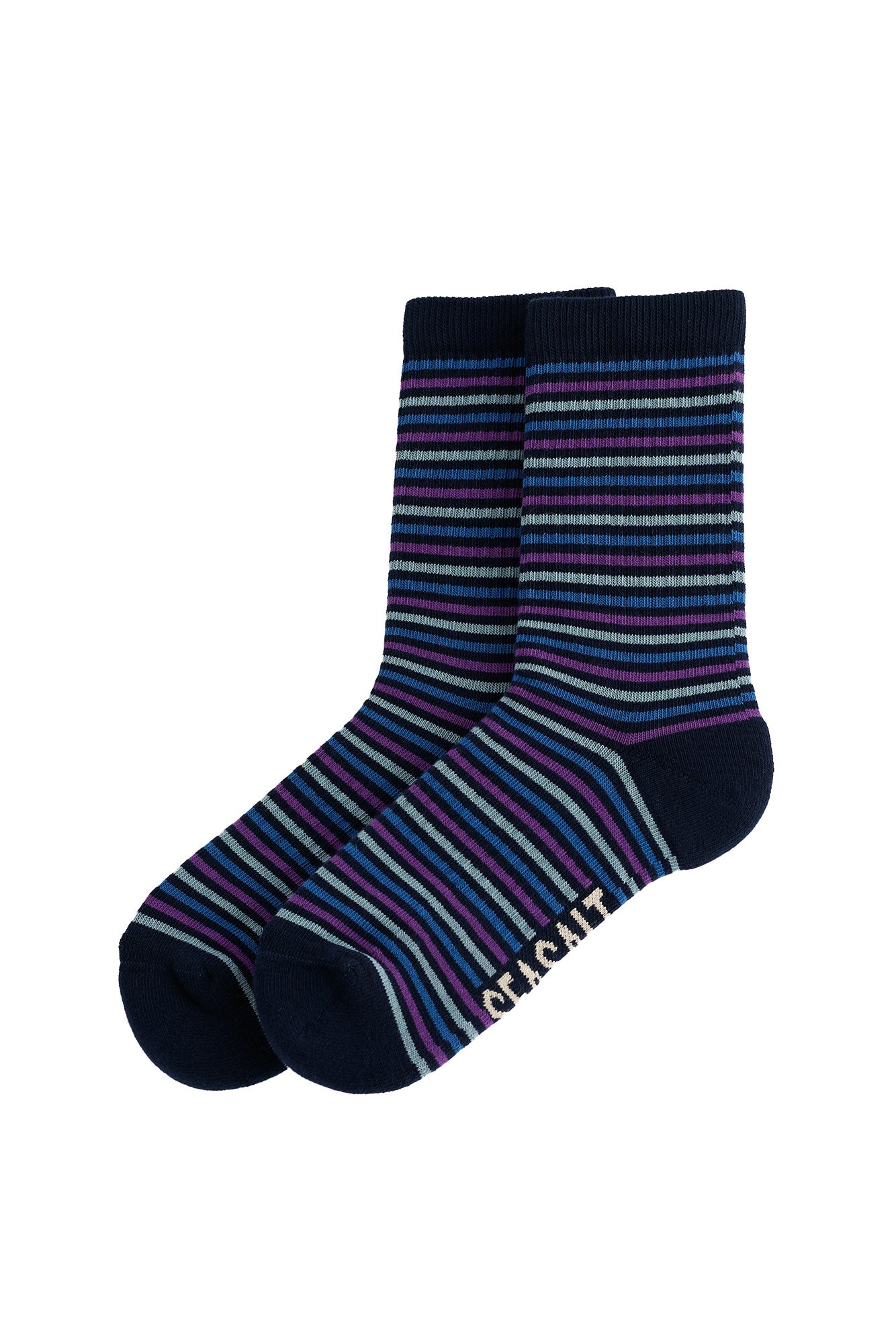 Seasalt Cushioned Crew Socks - Woad Maritime B-AC36938_39066_OS