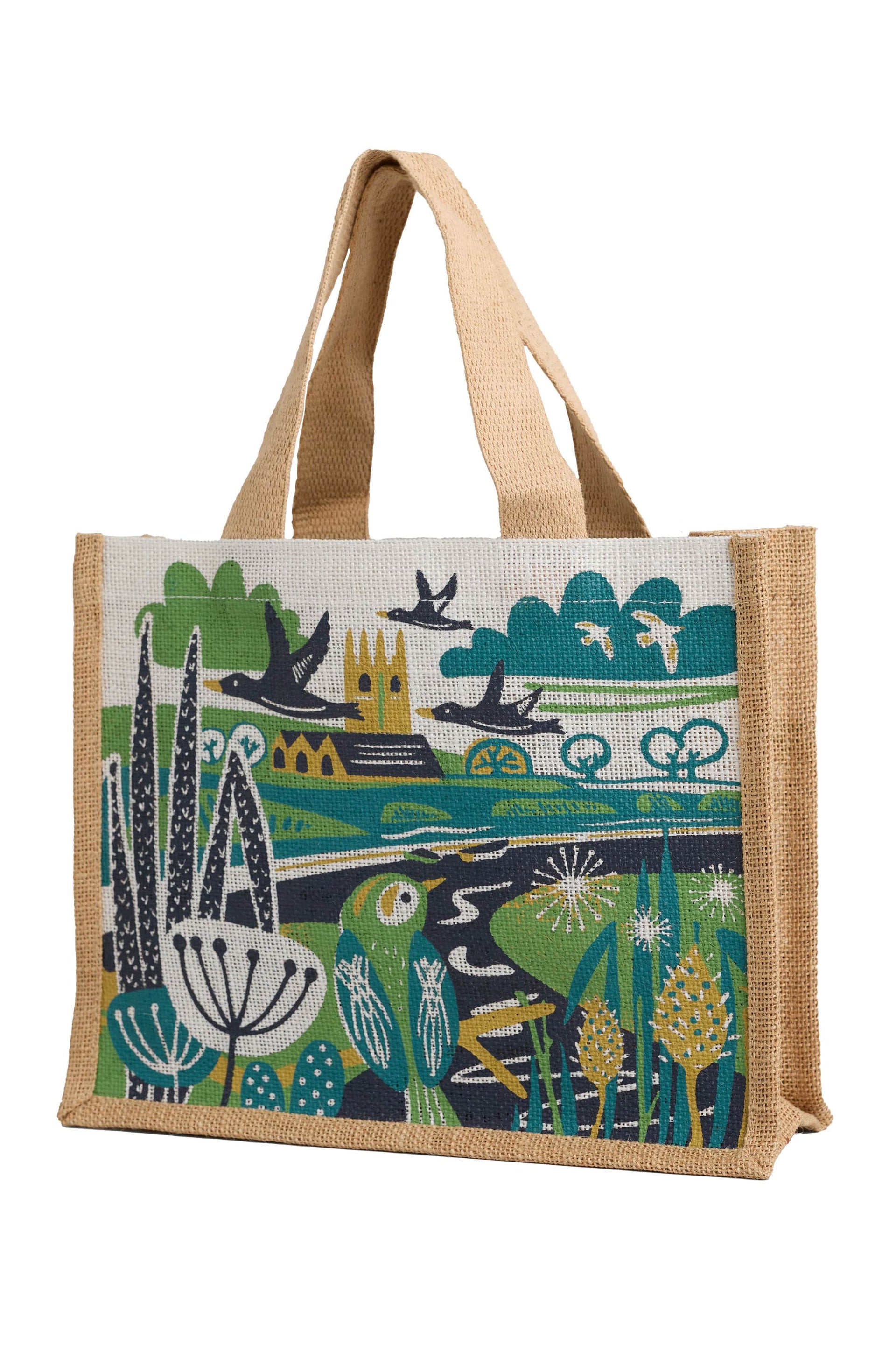 canvas tote seasalt bags jute Jute Tote Bag Seasalt Bags Jute Seasalt Jute Shopper In Ocean Gannets  Sailboats — Maple Gifts