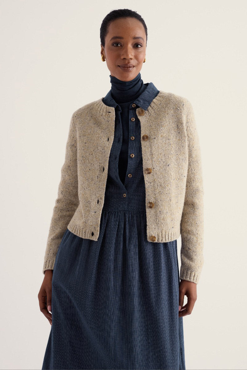 Seasalt Dawson Pick Merino Blend Cardigan - Birch
