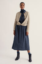Seasalt Dawson Pick Merino Blend Cardigan - Birch