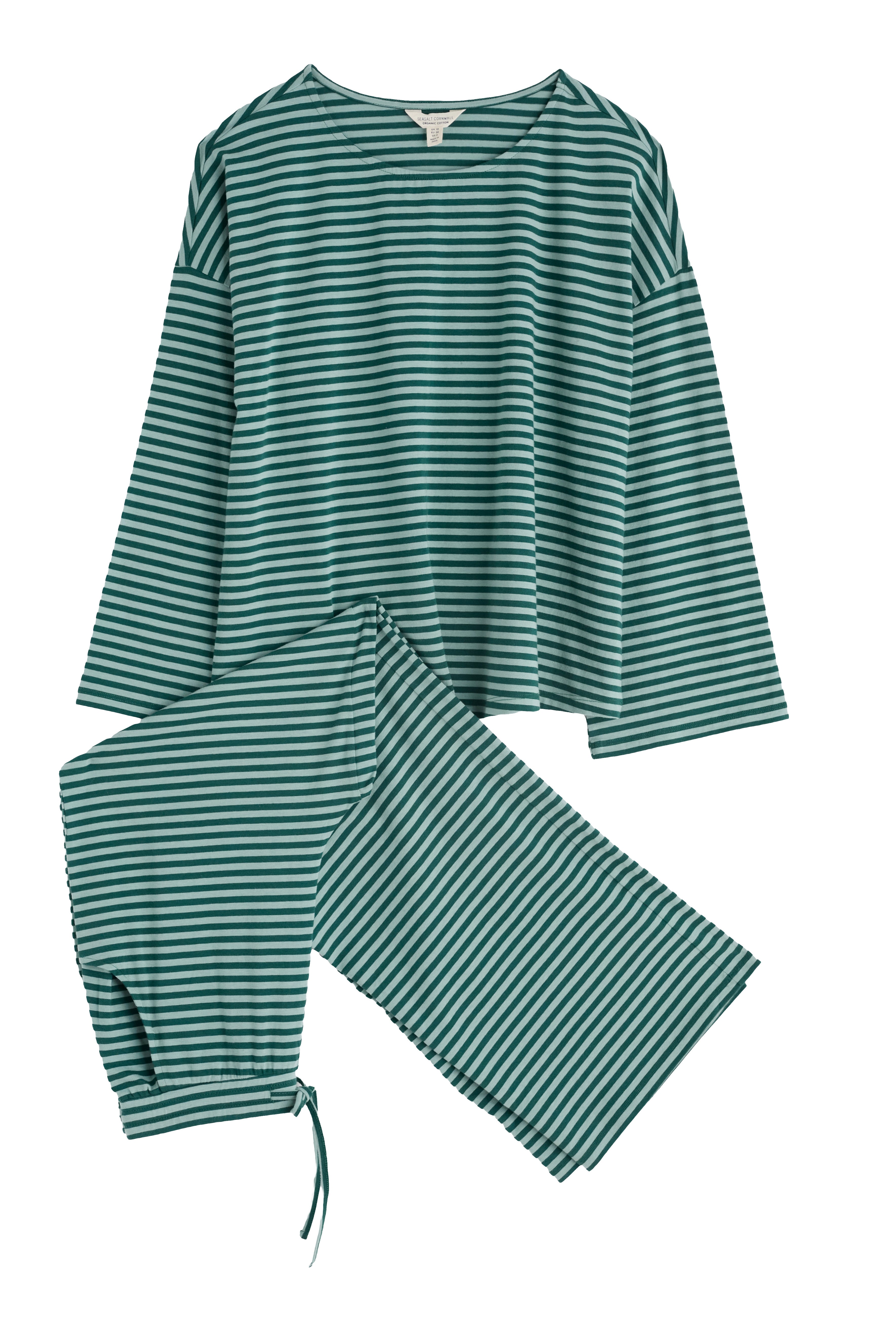 Seasalt Dream Pyjamas - Obliques Dark Wreckage Sardine