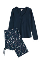 Seasalt Evening Path Pyjamas - Starry Night Maritime