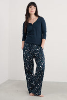 Seasalt Evening Path Pyjamas - Starry Night Maritime