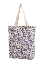 Seasalt Foldaway Canvas Shopper - Headland Collage Echium B-AC27958_36247_OS