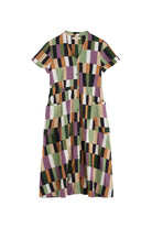 Seasalt Fowen Midi Shirt Dress - Field Colour Dried Basil