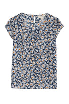 Seasalt Garden Gate Top - Scatter Daisy Maritime